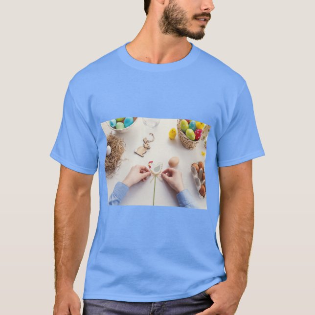 Camiseta Happy Easter T-Shirt – Festive, Bright & Joyful (Frente)