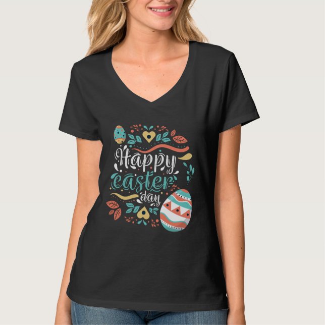 Camiseta Happy Easter T-Shirt Funny Easter 1 (Frente)