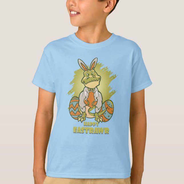 Camiseta Happy Eastrawr | Crianças (Frente)
