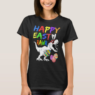 Camiseta Happy Eastrawr Rex Dinosaur Easter Bunny Egg Costu