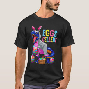 Camiseta Happy Eastrawr T Rex Easter Bunny Dinosaur Eggs Bo