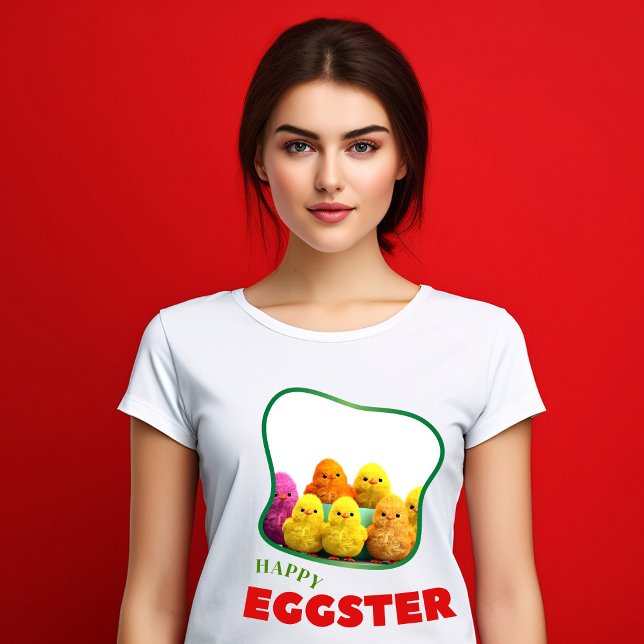 Camiseta Happy Eggster - Ilha Páscoa (Criador carregado)