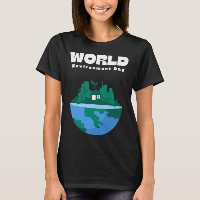 Camiseta Happy Environment Day Our Planet  1 (Frente)