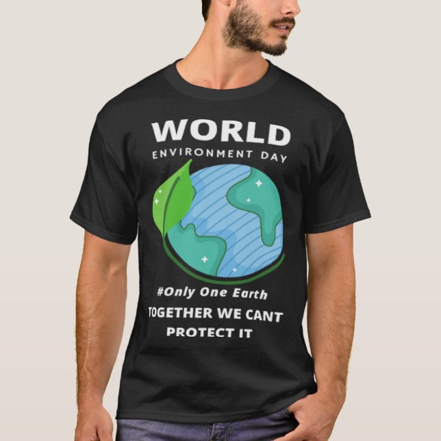 Camiseta Happy Environment Day Our Planet  35 (Frente)