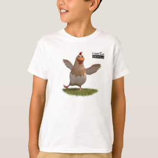 Camiseta Happy Farm Animal Chicken _ Isaak