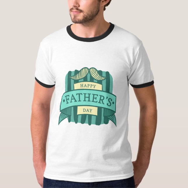 Camiseta happy Father's Day (Frente)