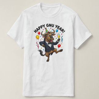 Camiseta Happy Gnu Year (male)
