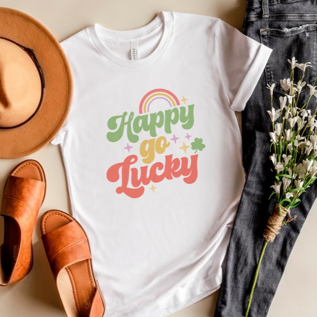 Camiseta Happy Go Lucky T-Shirt (Criador carregado)