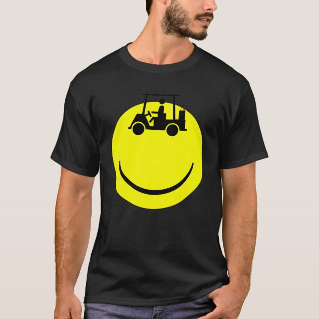 Camiseta Happy Golf Cart (Frente)