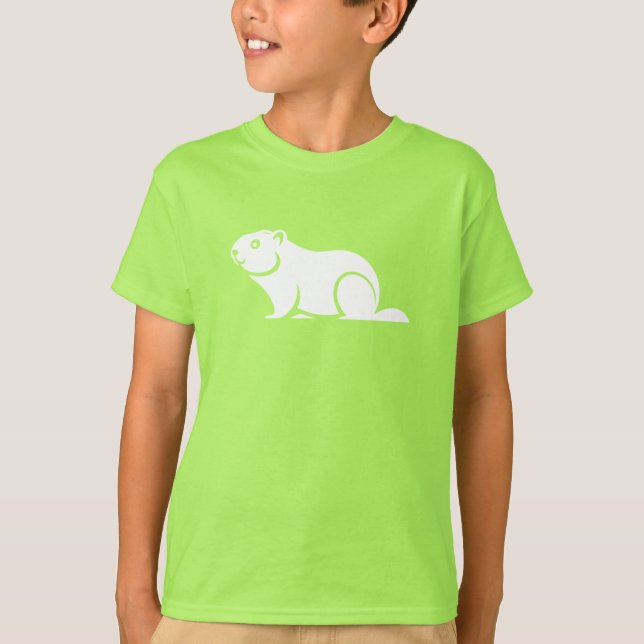 Camiseta Happy Groundhog Day (Frente)