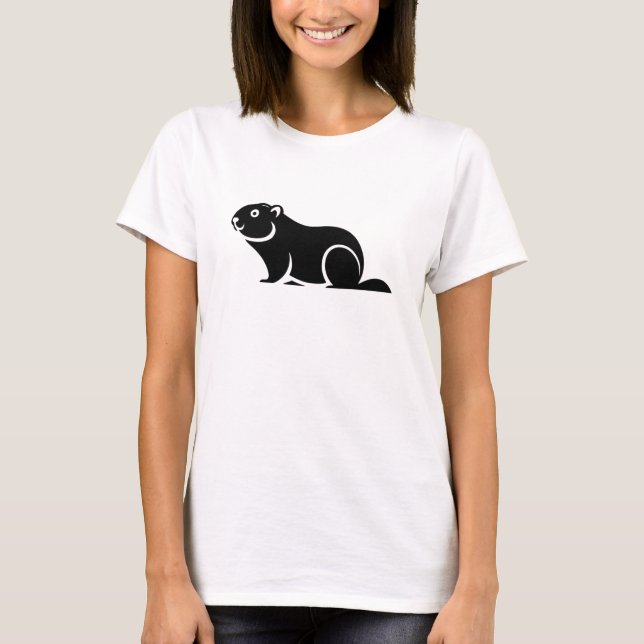 Camiseta Happy Groundhog Day (Frente)