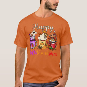Camiseta Happy Hallothanksmas Café Latte TSirt