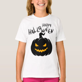 Camiseta Happy Halloween Citrouille