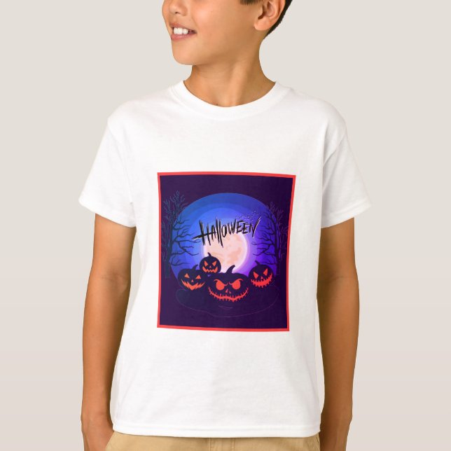 Camiseta Happy Halloween Costume T-Shirt (Frente)
