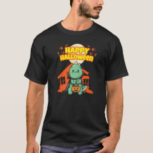 Camiseta Happy Halloween Scary Hallow's Eve Party Costume