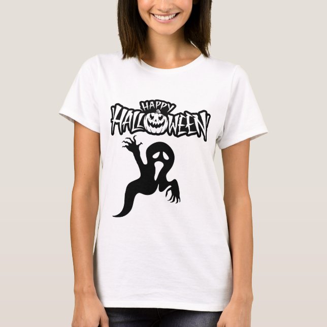 Camiseta Happy Halloween T-shirt (Frente)