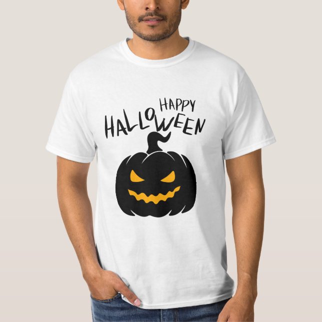 Camiseta Happy Halloween T-shirt (Frente)