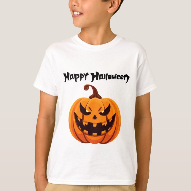 Camiseta Happy Halloween T-shirt (Frente)