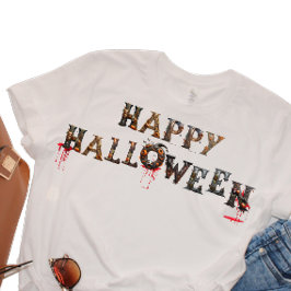 Camiseta Happy Halloween T-Shirt de Posh Little Finds