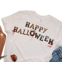 Happy Halloween T-Shirt de Posh Little Finds