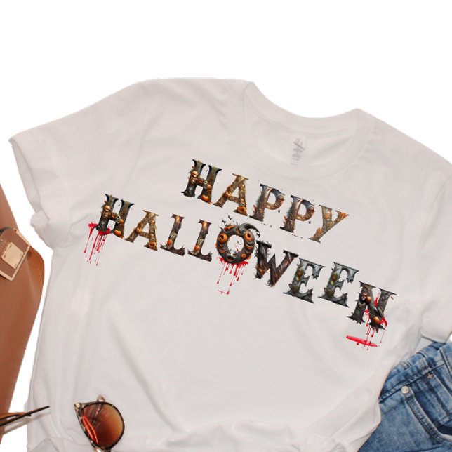 Camiseta Happy Halloween T-Shirt de Posh Little Finds (Criador carregado)