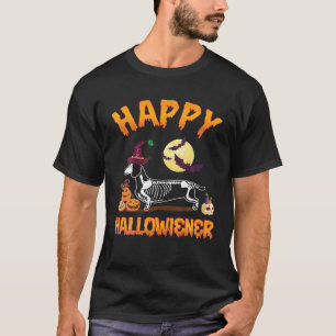 Camiseta Happy Hallowiener Wiener Dachshund Halloween Costu