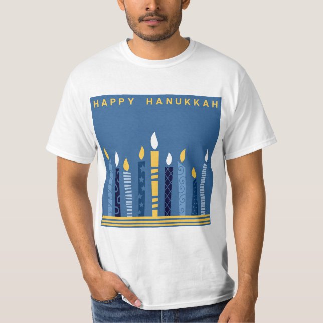 Camiseta Happy Hanukkah (Frente)