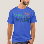 Camiseta Happy Hanukkah Chanukah Menorah Jewish Holiday<br><div class="desc">Happy Hanukkah Chanukah Menorah Jewish Holiday  .</div>