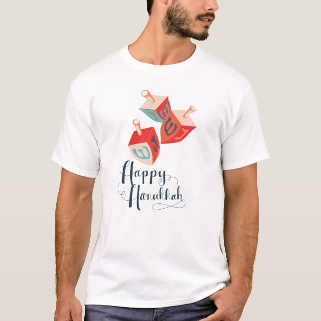 Camiseta Happy Hanukkah | Festival de Hanukkah (Frente)