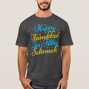 Camiseta Happy Hanukkah Ya Suthy Schmuck Engraçado Judeu Ho