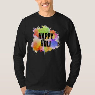 Camiseta Happy Holi 2022 India Colors Primavera Festival Hi