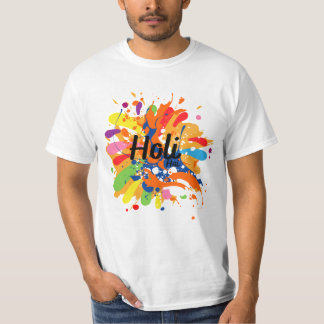 Camiseta Happy Holi T-shirt Festival das Cores