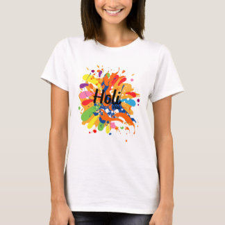 Camiseta Happy Holi T-shirt Festival das Cores