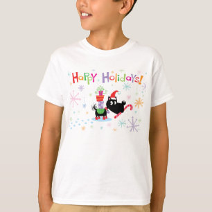 Camiseta Happy Holidays! dog T-shirt