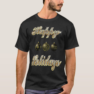 Camiseta Happy Holidays T  Best T  for Women, Men, Kids 