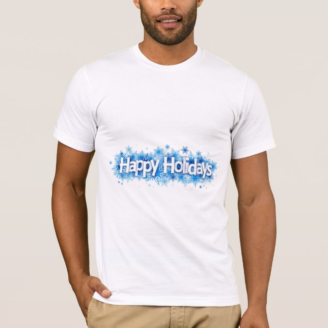 Camiseta Happy Holidays | Timeless Beauty Winter Season (Frente)