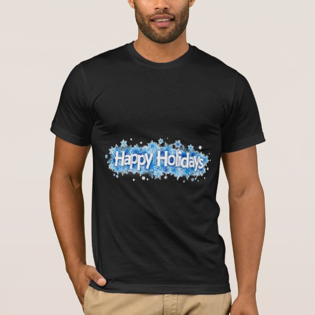 Camiseta Happy Holidays | Timeless Beauty Winter Season (Frente)
