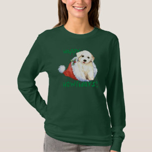 Camiseta Happy Howlidays Bichon
