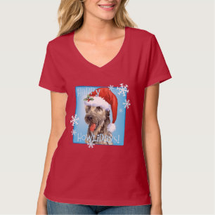 Camiseta Happy Howlidays Irish Wolfhound