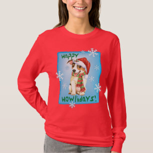 Camiseta Happy Howlidays Jack Russell Terrier T-Shirt