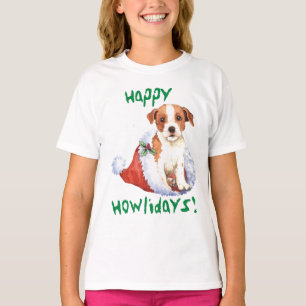 Camiseta Happy Howlidays Parson Russell Terrier T-Shirt