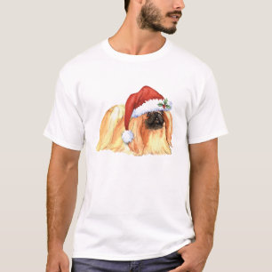 Camiseta Happy Howlidays Pekingese