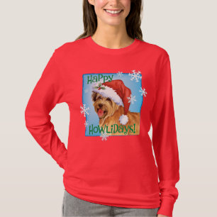 Camiseta Happy Howlidays Pyrenean Shepherd