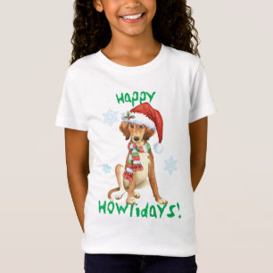 Camiseta Happy Howlidays Saluki T-Shirt
