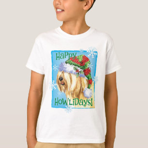 Camiseta Happy Howlidays Tibetan Terrier T-Shirt