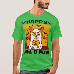 Camiseta Happy HowlOWeen Corgi Halloween