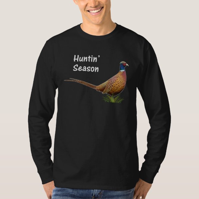 Camiseta Happy Hunting Season Pheasants (Frente)