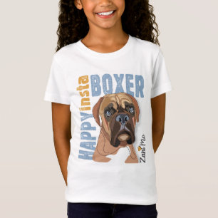 Camiseta Happy Insta Boxer - Zani Mo Dog