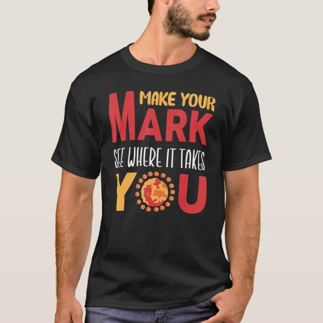 Camiseta Happy International Dot Day Make Your Mark (Frente)