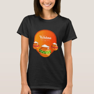Camiseta Happy Krishna Janmashtami